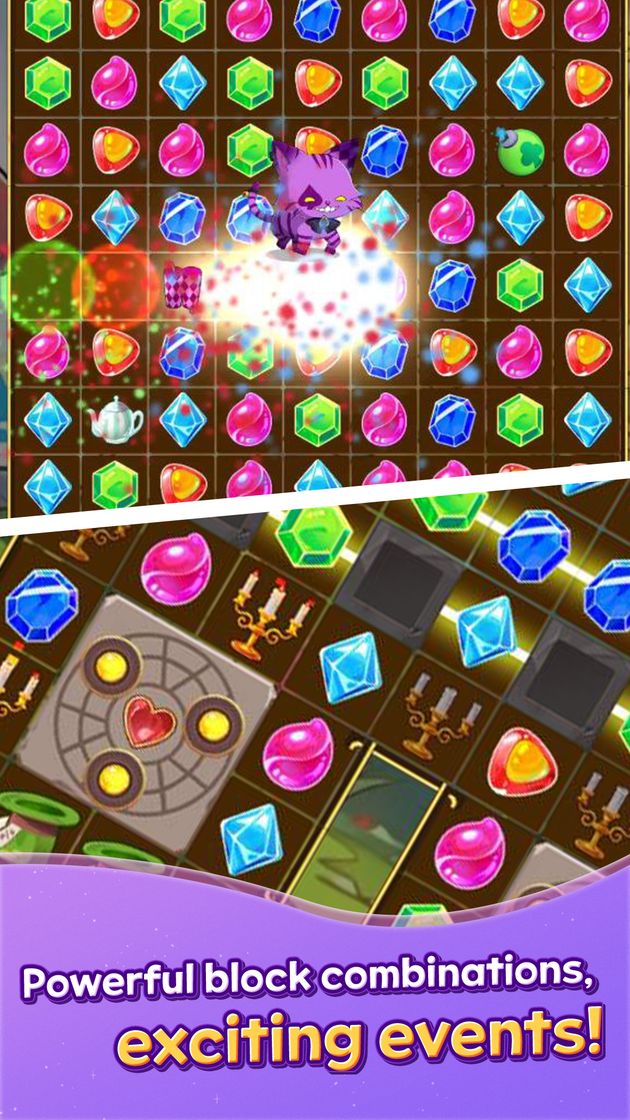 Powerful block combinations, exciting events!